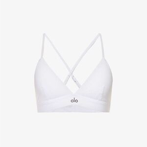 Alo Yoga Splendor V-neck stretch-jersey bra